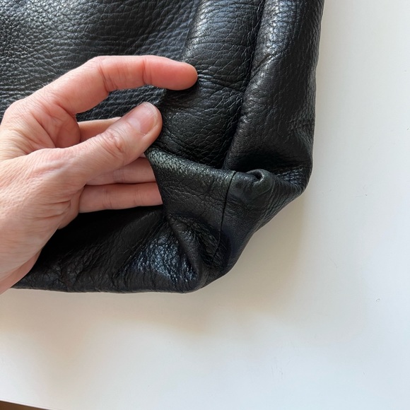 Reed Krakoff Large Black Leather Two-Way Shoulder Bag. - Picture 8 of 10